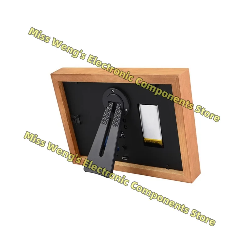 7.3-inchelectronic ink screen ACeP7 color digital photo album ultra long standby onboard RTC solid wood photo frame PhotoPainter