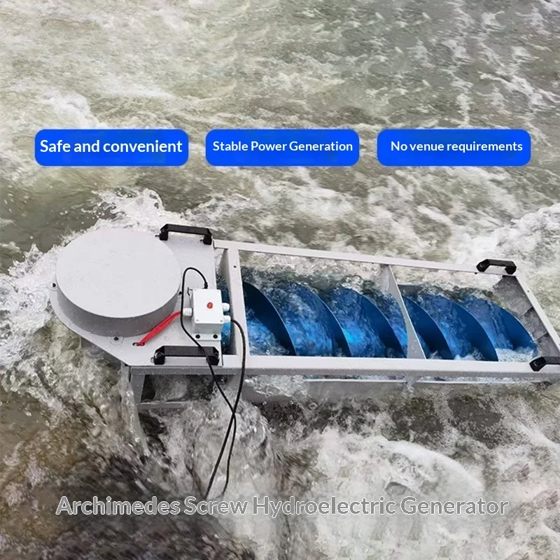 Hydroelectric Generator, 1500-watt High-power Generator, Efficient and Portable Disc-type Generator