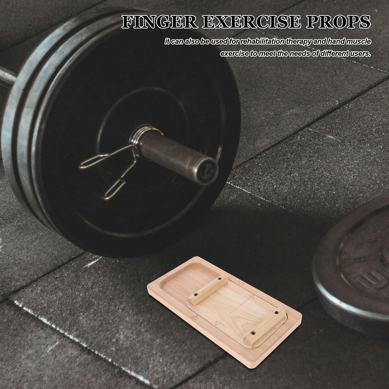 

Finger Wrist Strength Competition Board Wooden Finger Strengthener Grip Trainer Hand Exerciser Strength Trainer for Climbing