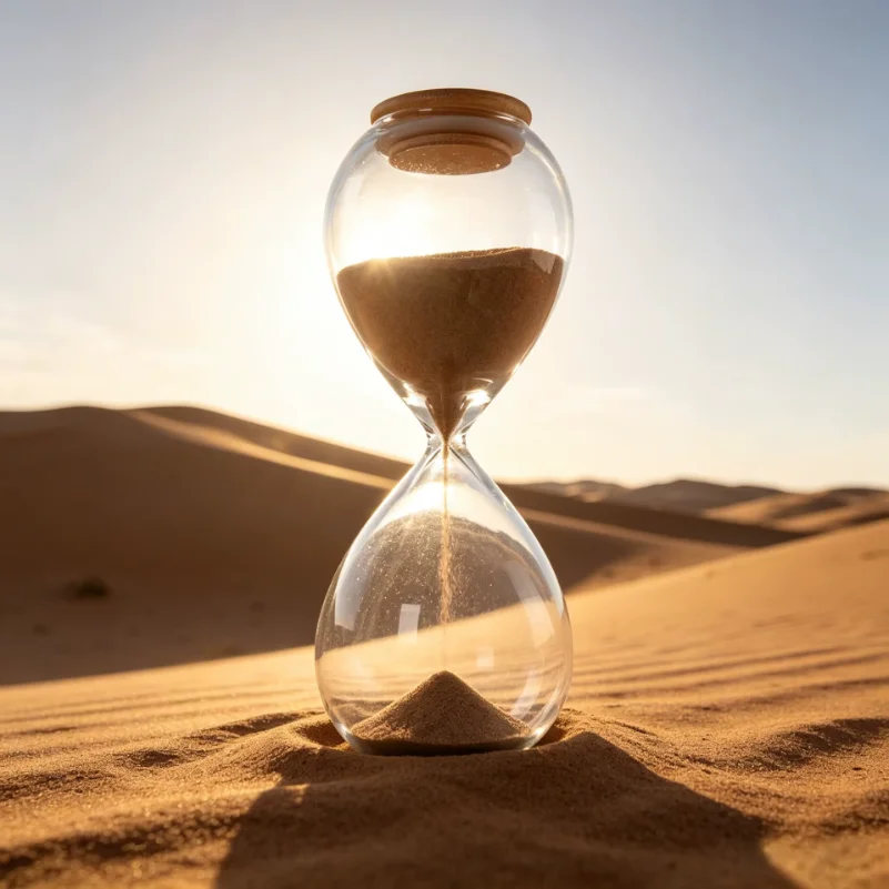 

DIY Fill Sand Hourglass Non-Timing Sand Clock Craft Decor Choose Your Own Sand (Taklamakan Desert/No Sand) Creative Tabletop Art