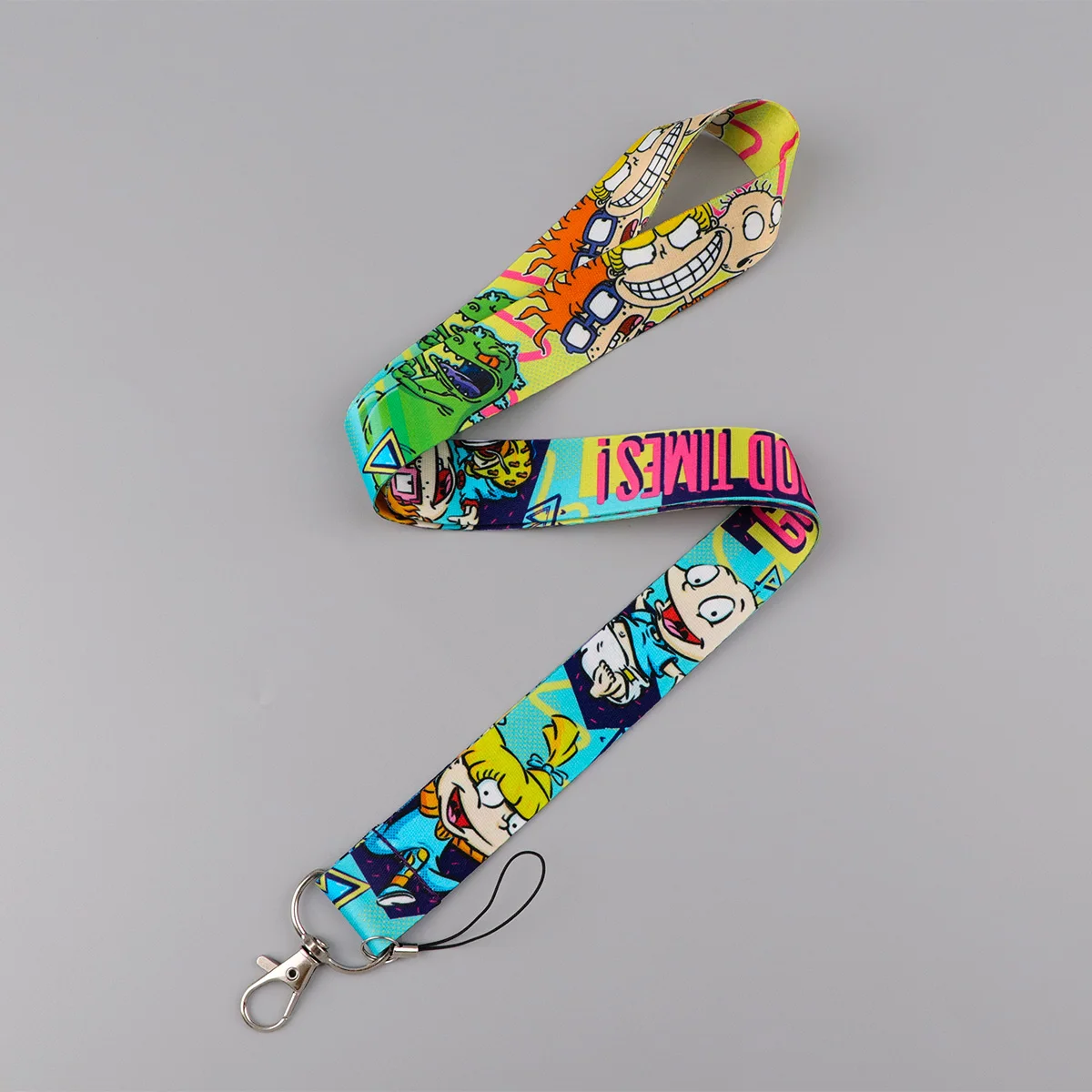 Cartoon Boy Adventure Lanyard For Keys ID Credit Bank Card Cover Badge Holder Phone Key Lanyard Keychain Accessories Gifts