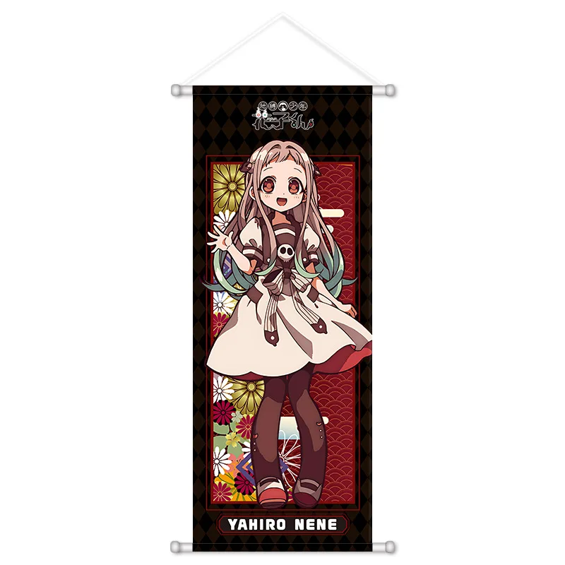 VIKAMA Supernatural School Ghost Anime Wall Hanging Tapestry Spirit Girl Cloth Poster for Teen Bedroom Living Room Otaku Gift