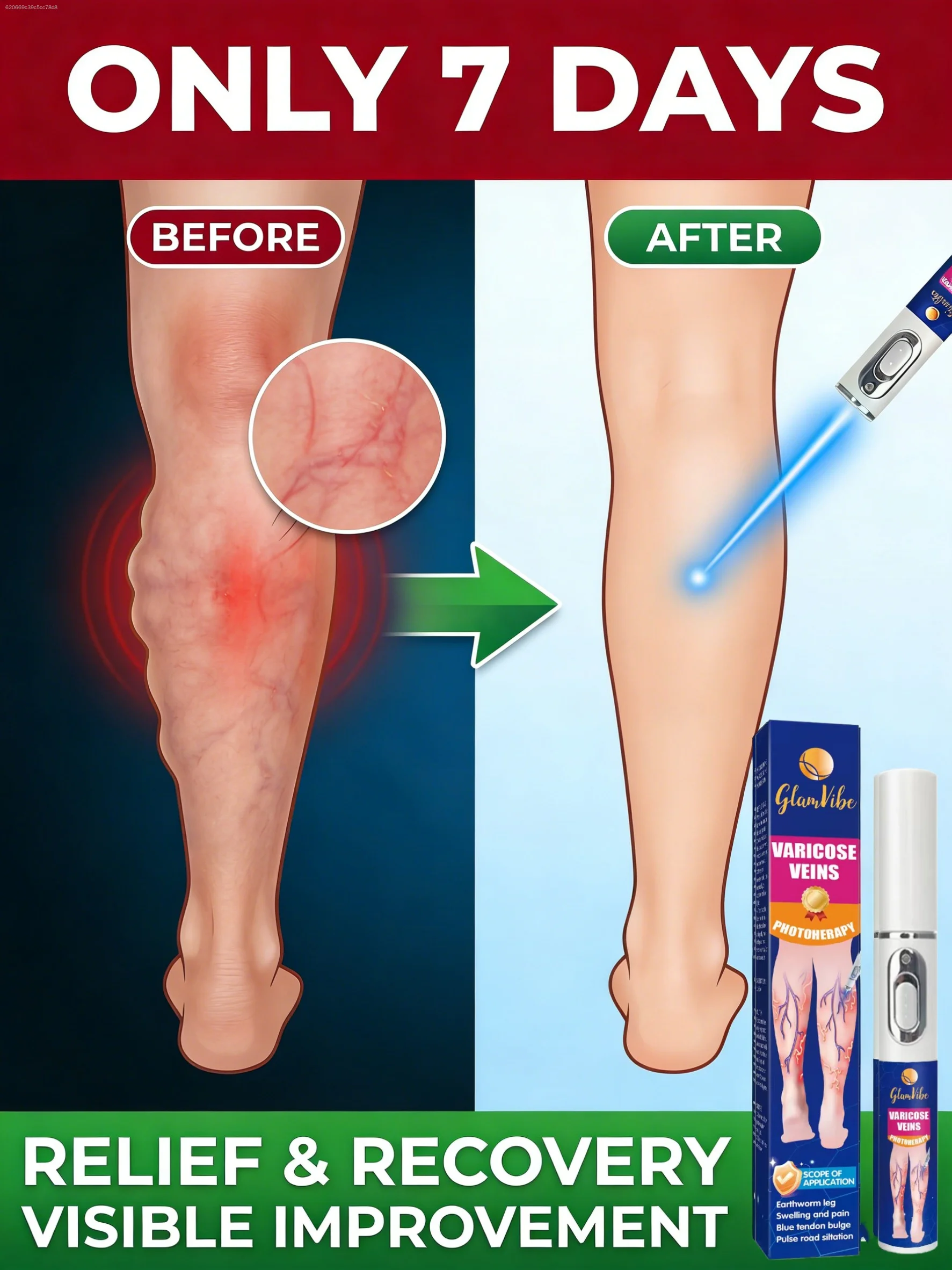 

Лазерная ручка для улучшения кровообращения в ногах