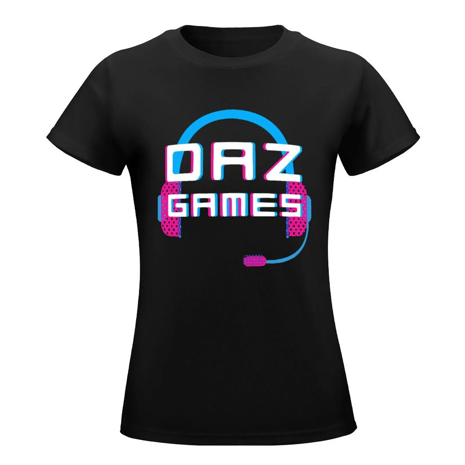 Daz Games Headphone T-Shirt cute clothes tees western t-shirt dress for Women