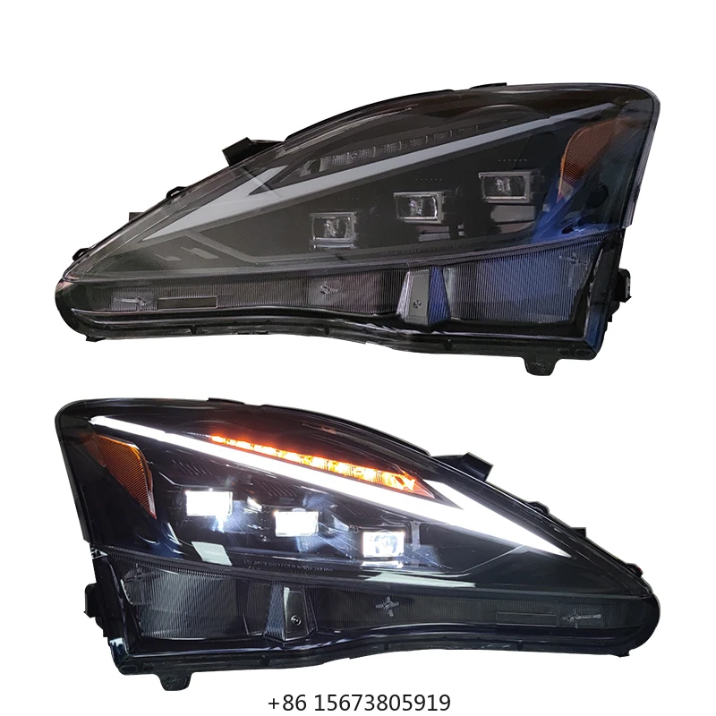 

LED Headlight for 2006-2012 IS250 IS300 Car Accessories Upgrade Headlight for Luxury Vehicles New Condition