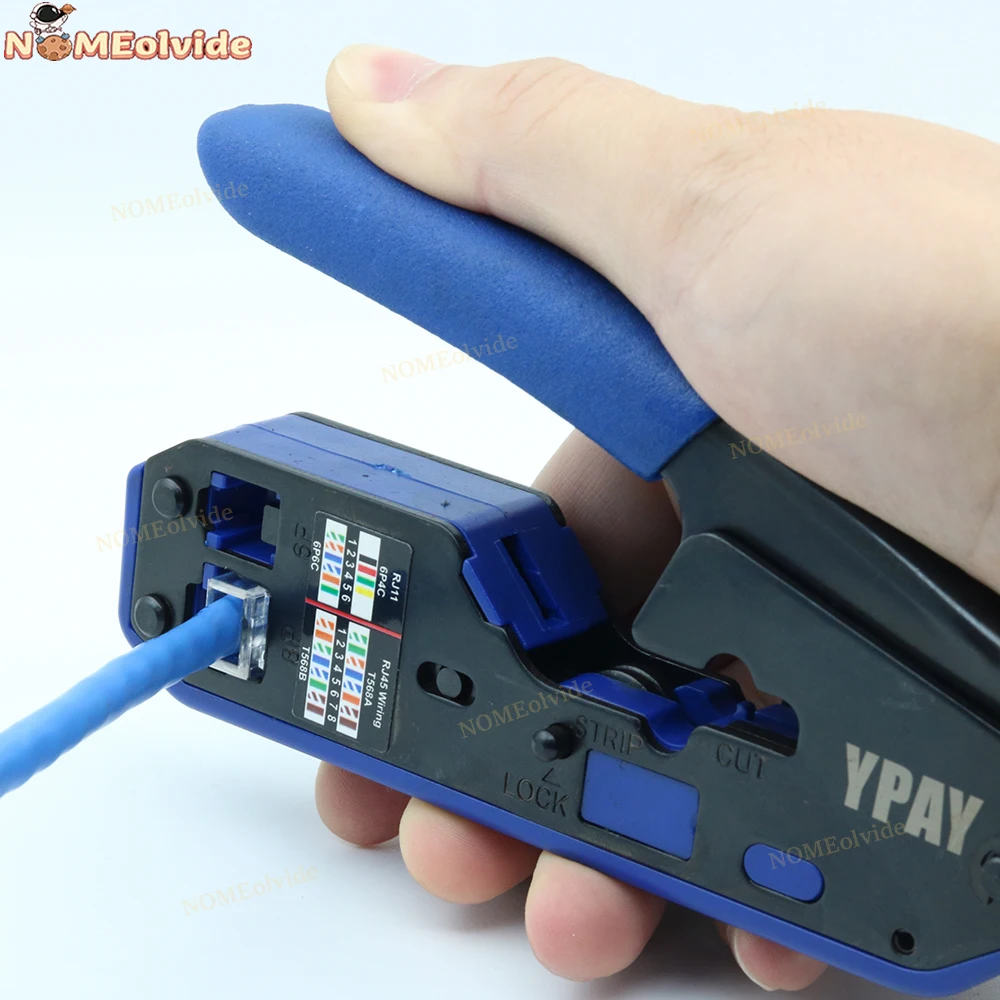 RJ45 crimping tool pliers network Tools crimper stripper cutter ethernet clip tongs RG45 cat6 cat5e cat5 cat3 RJ11