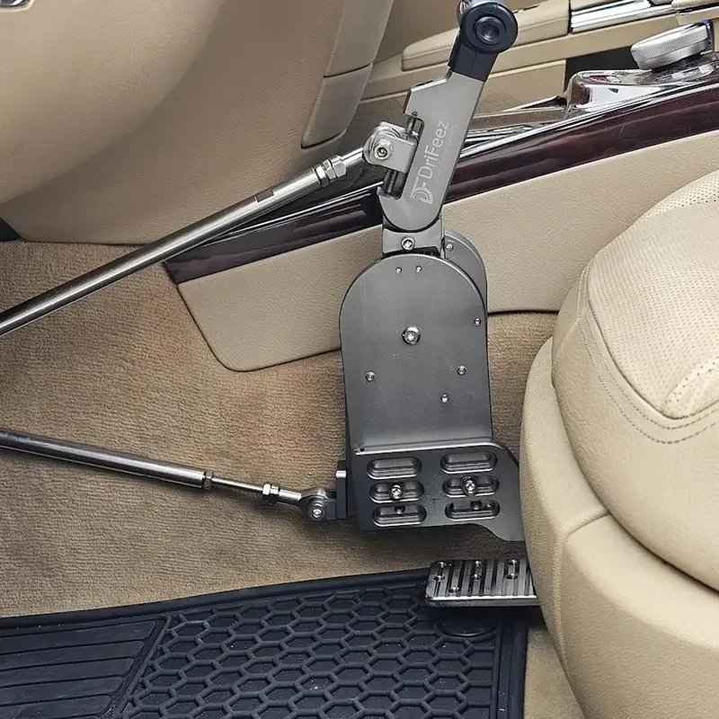 Fixed Permanent Device For Disabled Injured Handicap Drivers, Driving Hand Car Pedal Assist Controls