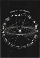 Vintage Space Astronomy Solar System Map Moon Phases Lunar Chart Poster Canvas Painting Wall Art Picture Room Home Decor No Fram 6