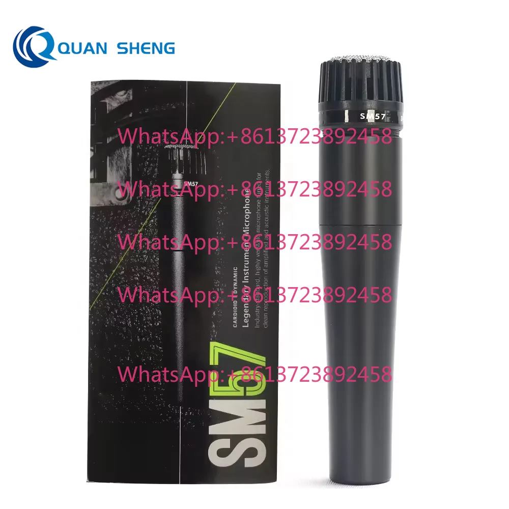 SM57 Professional Wired Dynamic Microphone Metal Ktv Microphone Conference Performance Karaoke Wired Microphone