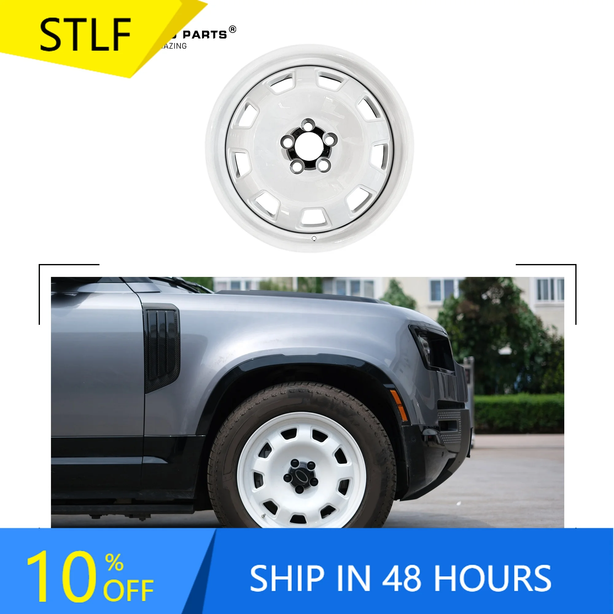 

Кованый обод колеса автомобиля по индивидуальному заказу, новый стиль 20, 21, 22, 23, 24-дюймовые диски из алюминиевого сплава для нового Defender 90 110 130