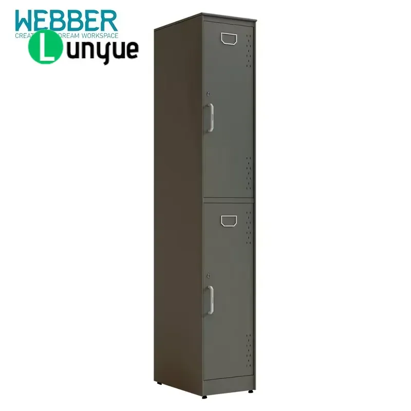 SE Series 2 Door Metal Filing Cabinet Locker Steel Storage Cupboard with Lock for Office Home School Document Organization