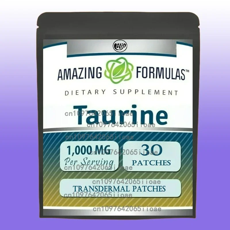 

Трансмические патчи Taurine, прочность мышц, фокус, память -30 патчей, поставка на один месяц