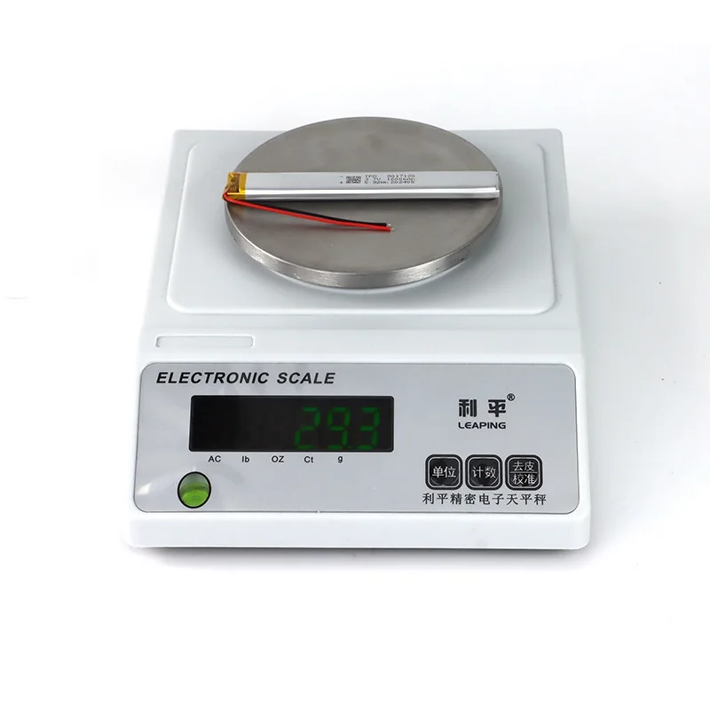 8017120   3.7 فولت 1600 مللي أمبير بطارية ليثيوم أيون بوليمر قابلة للشحن 7817120   البطاريات