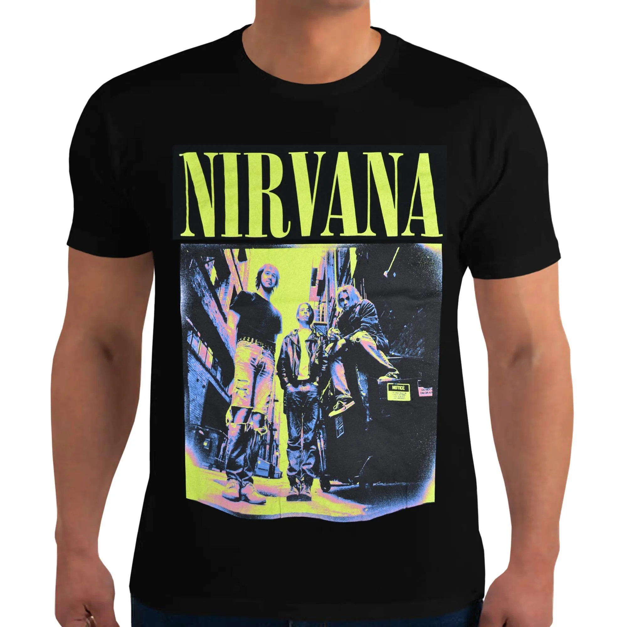 Camiseta Nirvana Kings of The Street, camisetas de banda de Rock Retro de manga corta para hombres y mujeres, camiseta de marca de lujo, ropa de verano para hombres