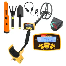 MD6450 Data Show and Back Light Function Gold Metal Detector Search Pro MD-6450 Underground Long Range Finder Seeker