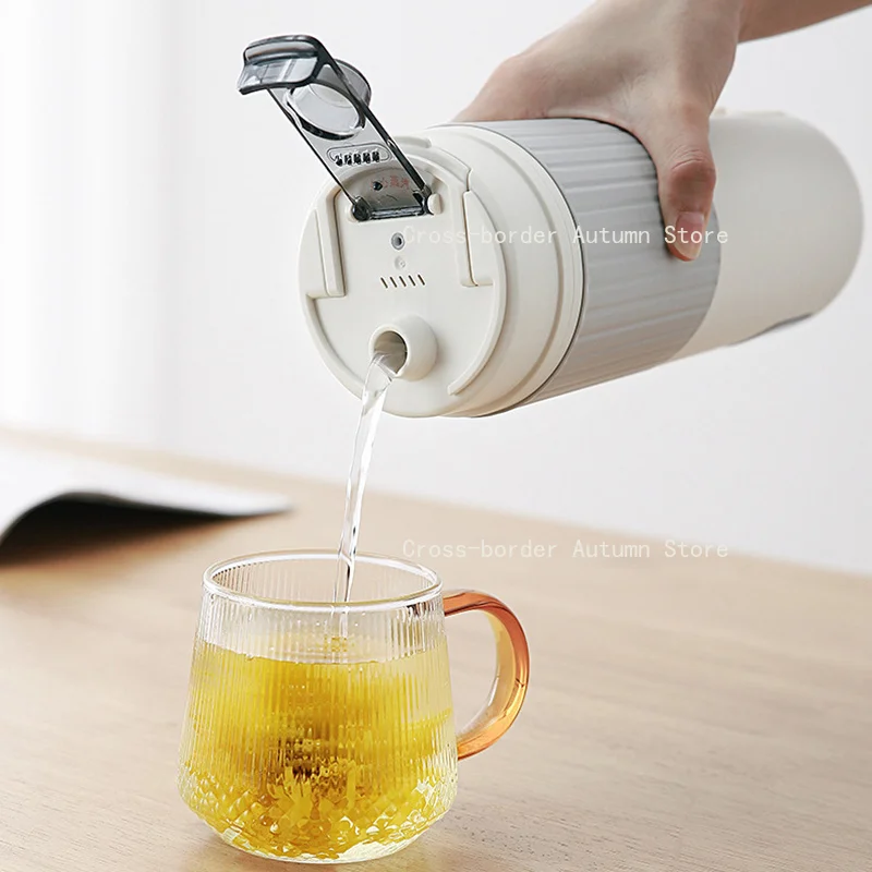 

Portable Electric Kettle Travel Heating Cup with Heat Preservation Type-C Charging