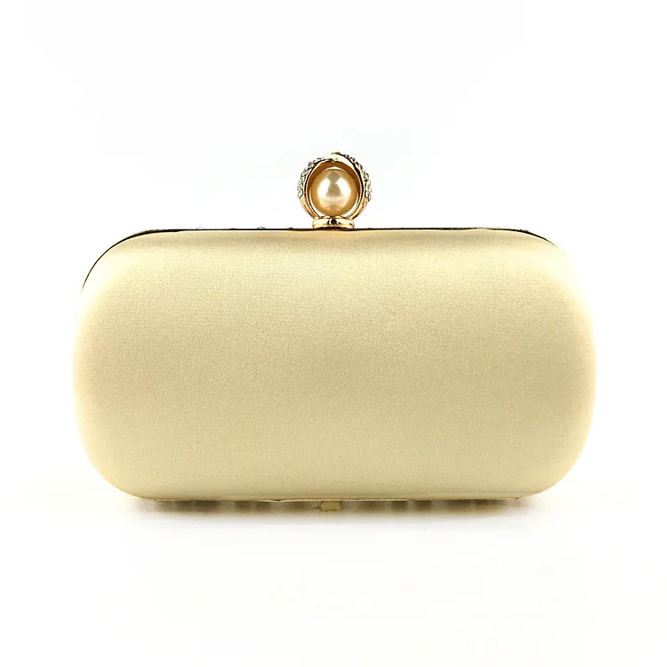 2025 New Hand-Held Dinner Bag Handmade Bead Embroidery Diamond-Encrusted Fashion Pearl Craft Women's Bag