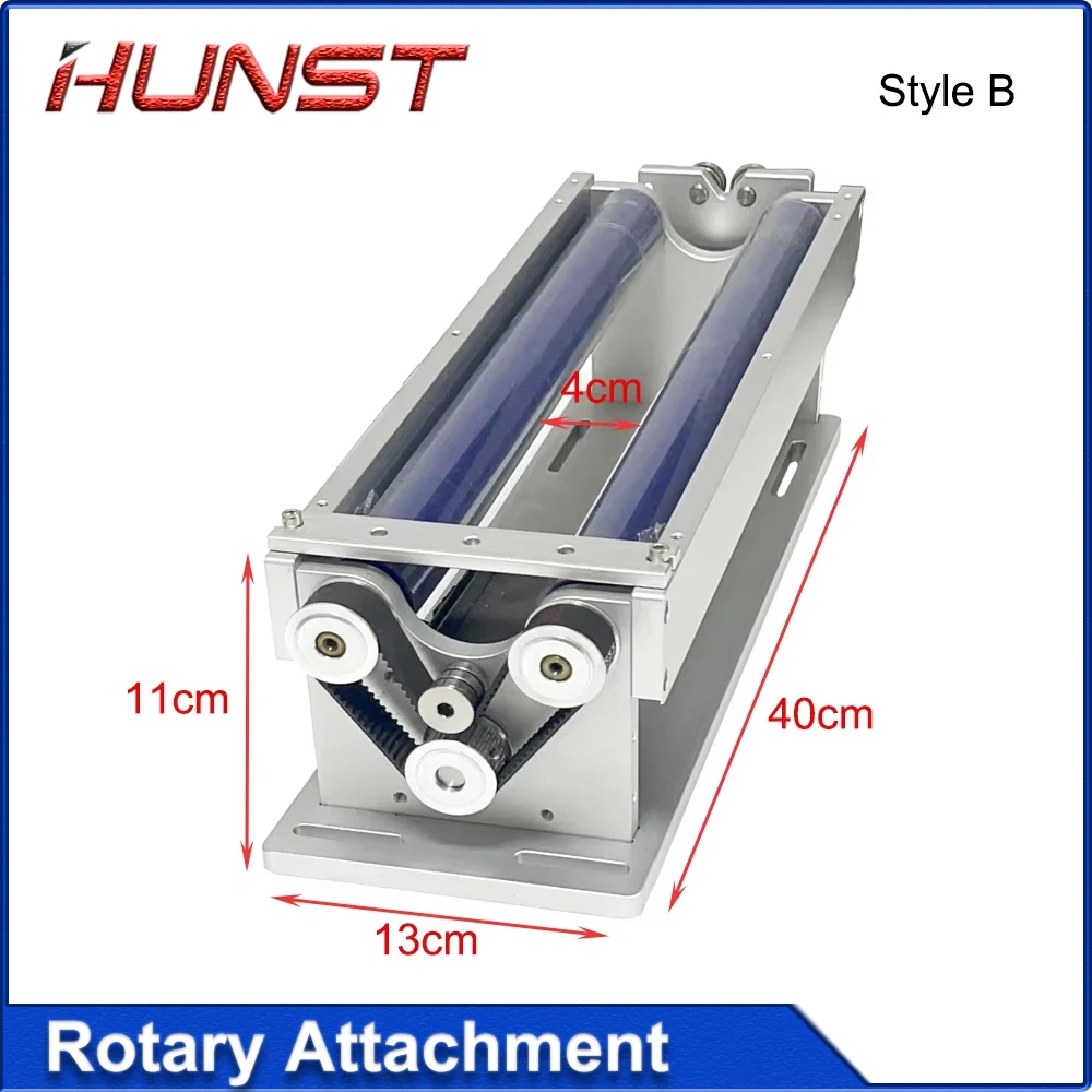 HUNST Rotary Marking Accessories Rotary Table 2 Phase Stepper Motor + Driver for Laser Engraving Cylindrical Objects DIY Parts