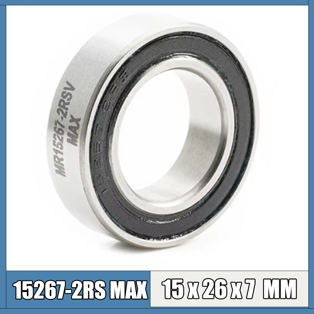 MR15267-2RSV MAX Bearing 15*26*7mm 1PC Full Balls Bicycle Frame Pivot Repair Parts 15267 2RS RSV Ball Bearings 15267-2RS