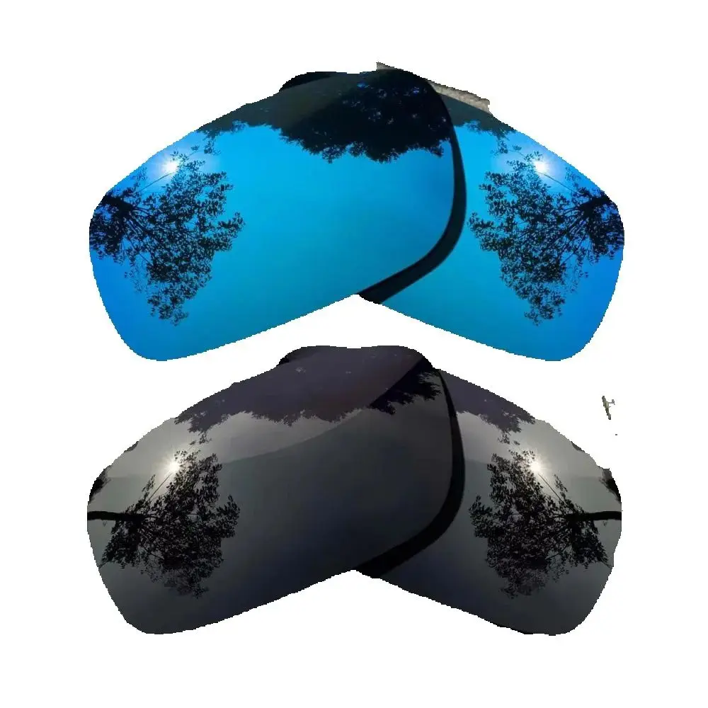 

Grey Black&Sky Blue Sunglasses Polarized Replacement Lenses for Oakley Crankshaft