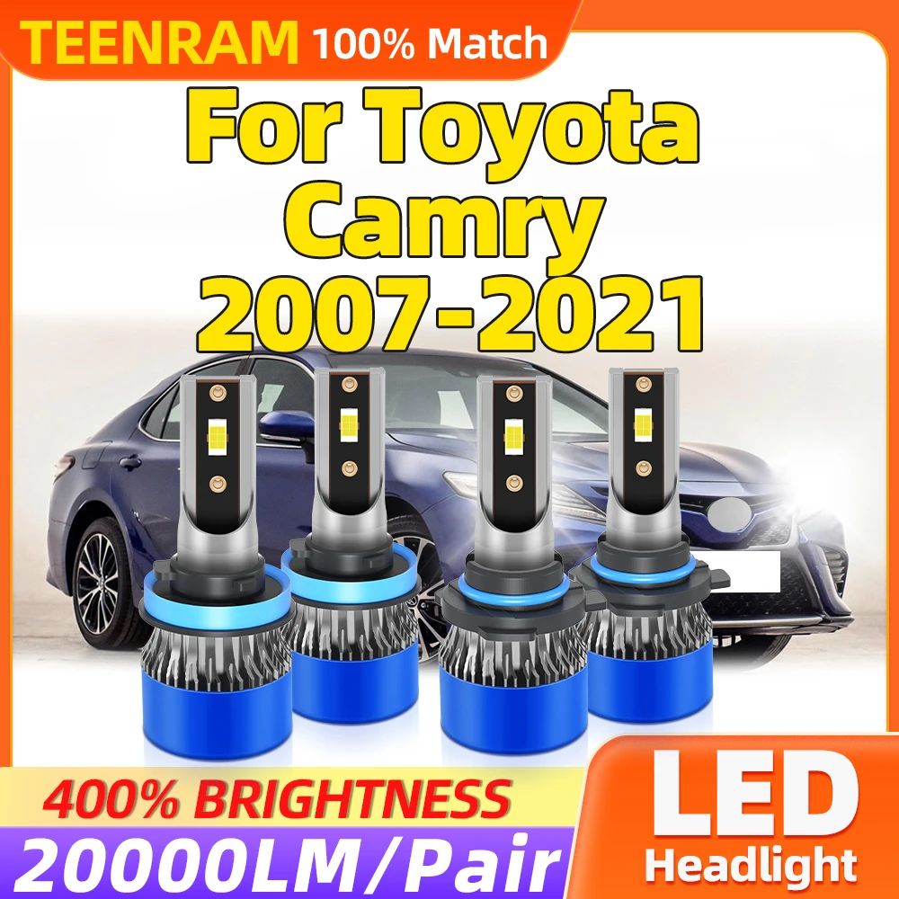 

Canbus LED Headlights 12V Super Bright Car Lights 40000LM Turbo Lamp For Toyota Camry 2007-2015 2016 2017 2018 2019 2020 2021