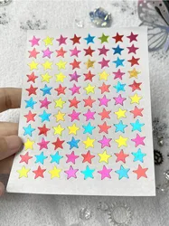 (1 Pack = 10 Sheets = 880pcs) Classic Sticker Face Self-Adhesive Paper Label For School Teacher Rewards students Back To School