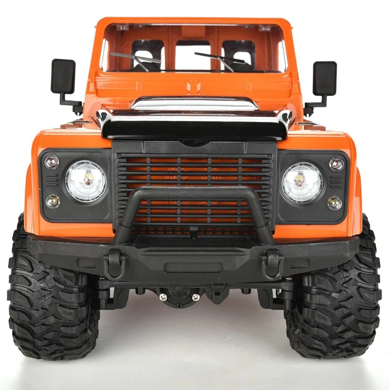 All-Terrain Off-Road Remote Control Car Remote Control Car Four-Wheel Drive RC Simulation Orange