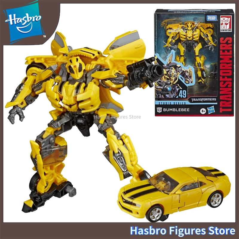 

In Stock Hasbro Transformers Studio Series SS49 Bumblebee Action Figure Collection Hobbies Model Toy Gift