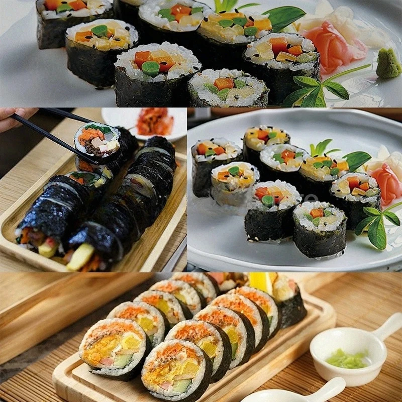 

Машина для формования суши, полностью автоматическая машина для резки суши, японский ресторан, машина для суши из нержавеющей стали, сделай сам, круглый квадрат