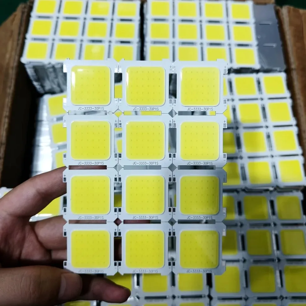 10~100PCS/lot 3V High Brightness LED COB Integrated Chip White Spotlight Tube Light Portable Camping Light LED Bulb Accessories