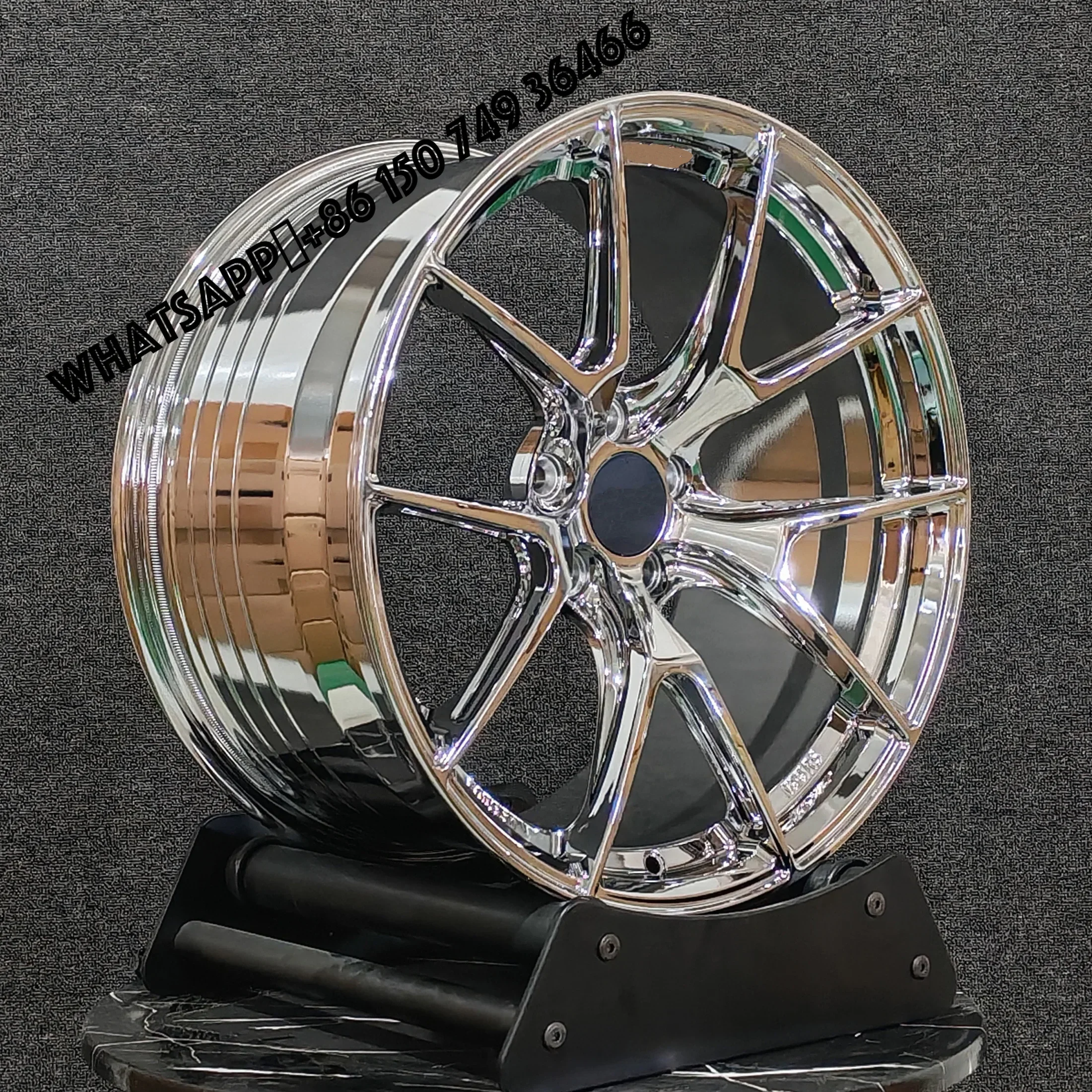 

For VS-5RS 6061 T6 Five Spoke Stylish Muscular 18-22 Inch Forged Aluminum Passenger Car Wheels Deep Dish Chrome Polished Low Wei