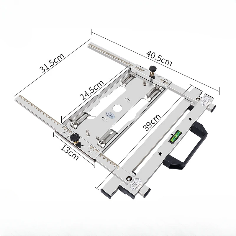 Circular Saw Holder Cutting Guide Rail Milling Woodworking Positioning Backing Board Tools and Machine Table Saws Accessories