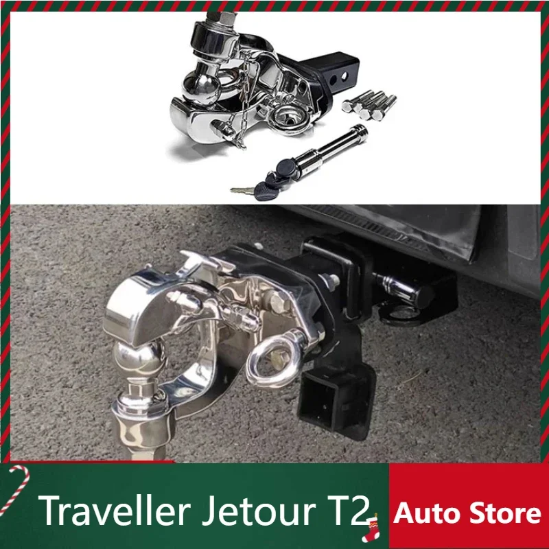 New Model For cherryJetour Traveller T2 2023 2024 Jetour T2 Modified Off-road Vehicle Trailer Arm Hook Anti-collision Trailer Ba