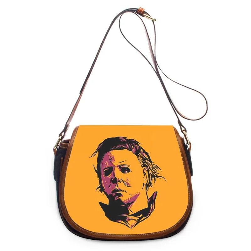 Sac à bandoulière imprimé 3D Michael Myers pour femmes, sacs à main de luxe, sacs à fermeture éclair, sac initié, nouvelle mode