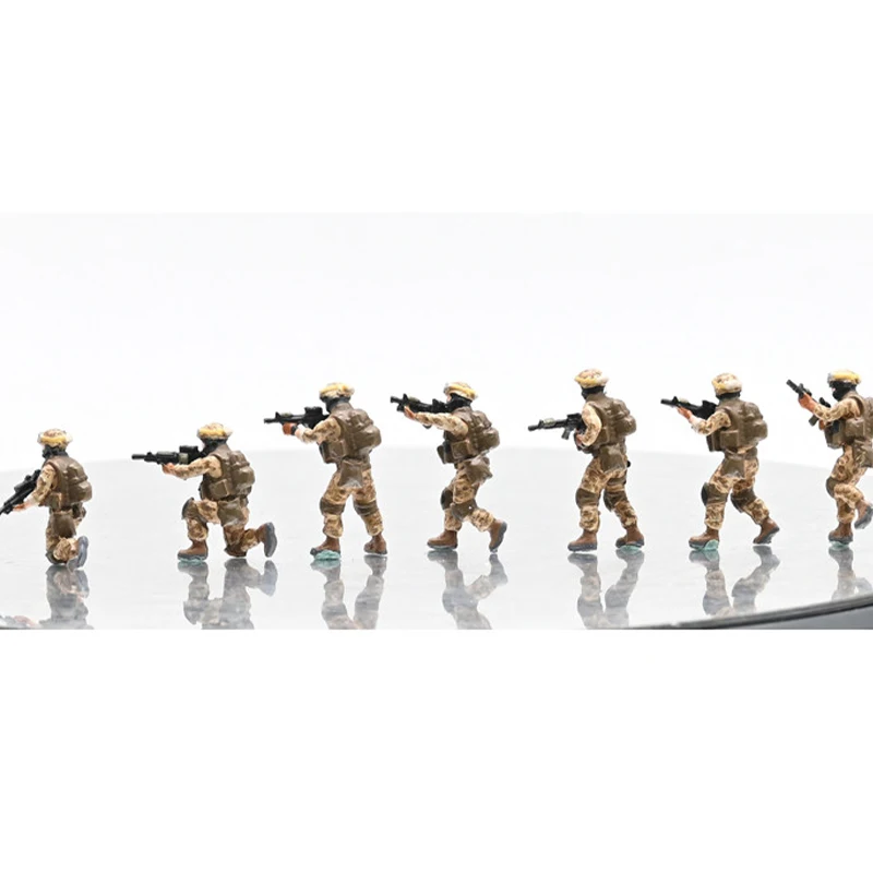 

1:72 Scale Resin Models Modern American Soldiers 7 Suitable For Tank Scenes Collectible Decorative Gifts Display