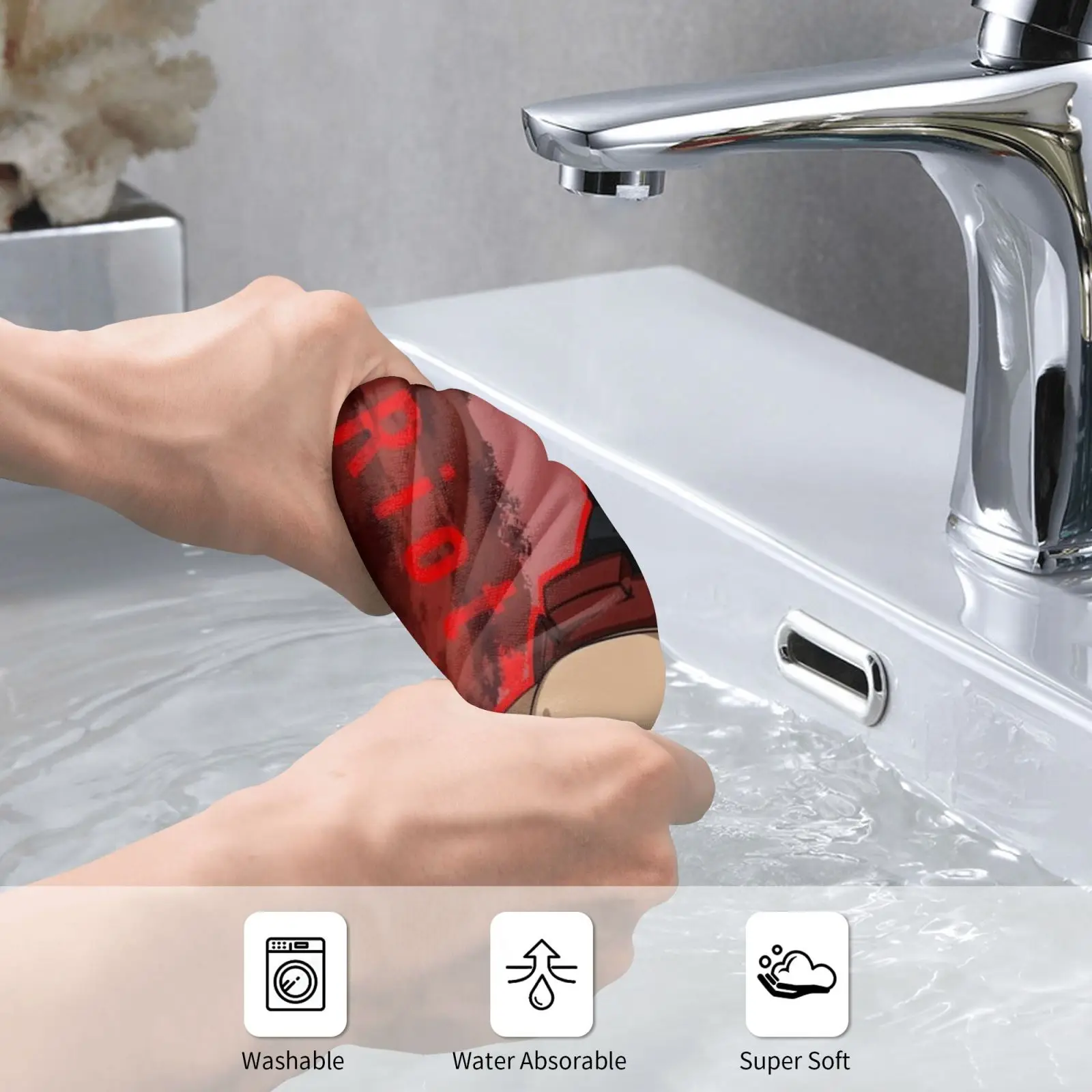 Red Riot Custom Towel Bath Towel Red Riot Kirishima Kirishima Eijirou Bnha Mha Boku No Hero Academia Hero