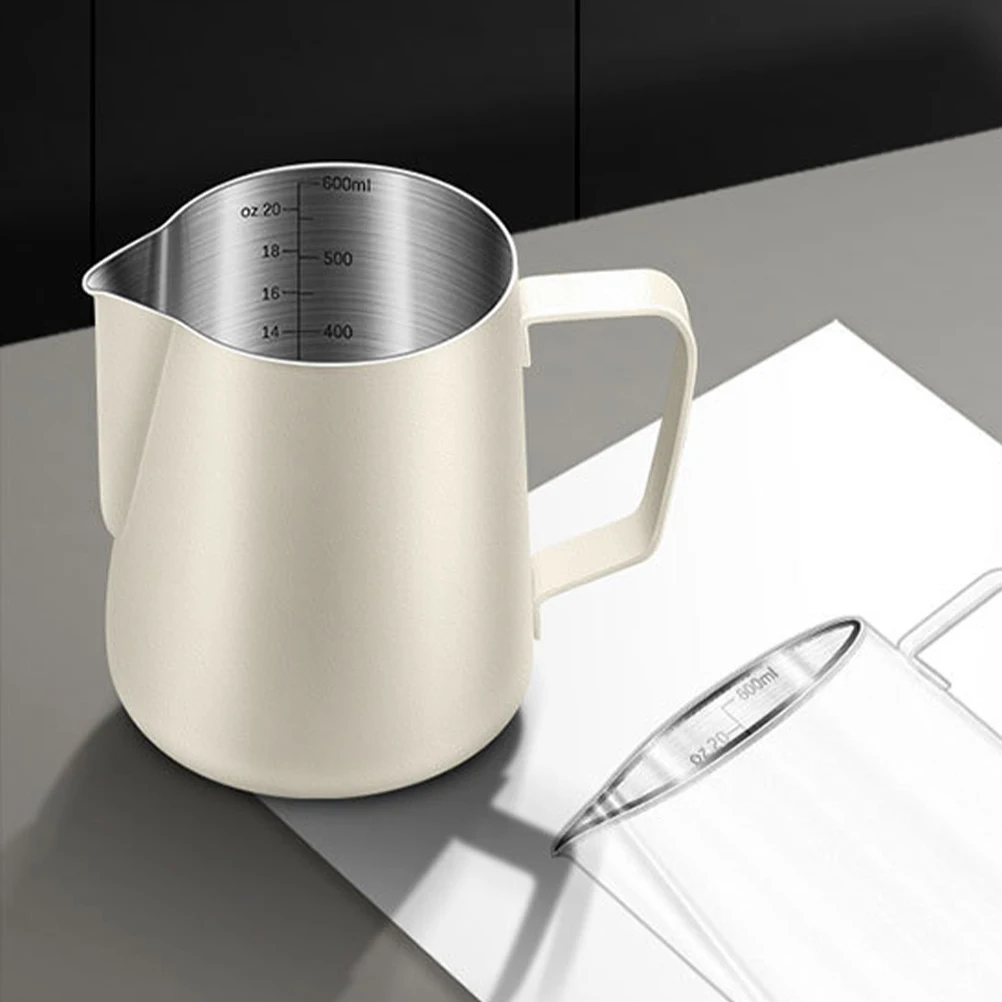 

Stainless Steel Milk Frother Cup Latte Art Pitcher Home Professional Coffee Frothing Jug Milk Frother Cup