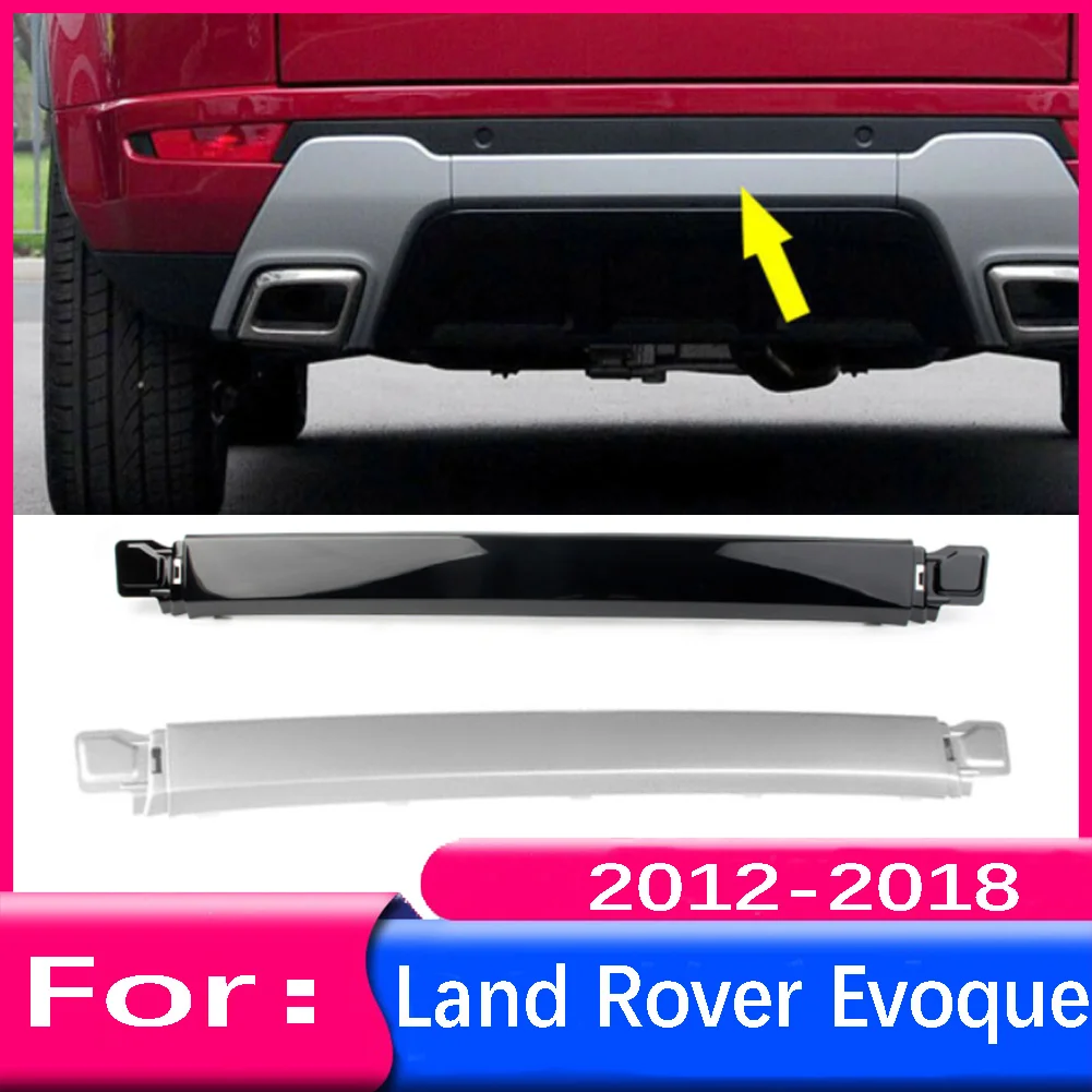 Car Rear Bumper Lower Central Bar Trim Cover For Range Rover Evoque 2012 2013 2014 2015 2016 2017 2018