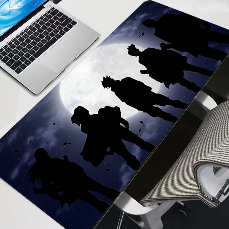 Desk Mat Carpet Desk Accessories Laptop Sasuke Uchiha Gamer Mausepad N-naruto Mouse Pad Mousepad Office Mouse Mats Keyboard Pad