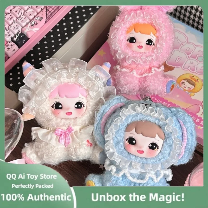 حقيقي Onecosmo Yoyoo لينة حلم سلسلة الفينيل الوجه صندوق أعمى Kawaii عمل أنيمي الشكل مفاجأة غامض العصرية لعبة من الفينيل هدية