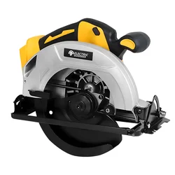 5000R/MIN 7-inch cordless yellow circular saw brushless motor multi-angle cutting suitable for 20V DEWALT battery