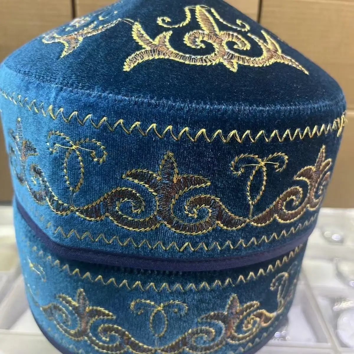 Muslim Caps For Men Colthing Cotton Hat Turkey Kufi Islamic Kippah Jewish Dubai Arab Autumn Winter 03674 view 5