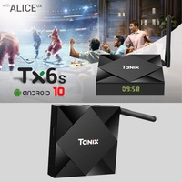 Tanix TX6S TV Box Android10.0 Allwinner H616 Quad Core 2GB 16GB H.265 Wifi 4K HDR Media Player Set Top Box