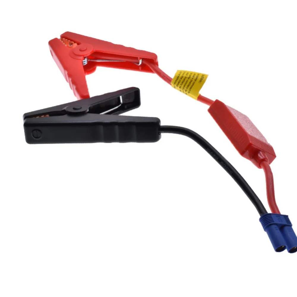 Emergency Battery Jump Cable Clamps with EC5 Plug Connector 200A Starting Device Jump Starter Alligator Clip for Car Trucks