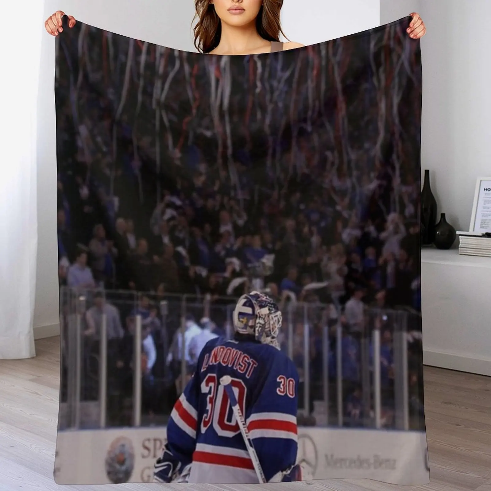 

Henrik Lundqvist Throw Blanket For Decorative Sofa cosplay anime Custom Blankets