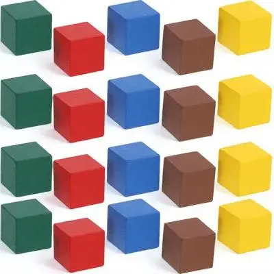 50Pcs Wood Chess Pieces Flying Chess Replacement Pieces Small Game Pawns for Board Game Projects Lightweight Travel