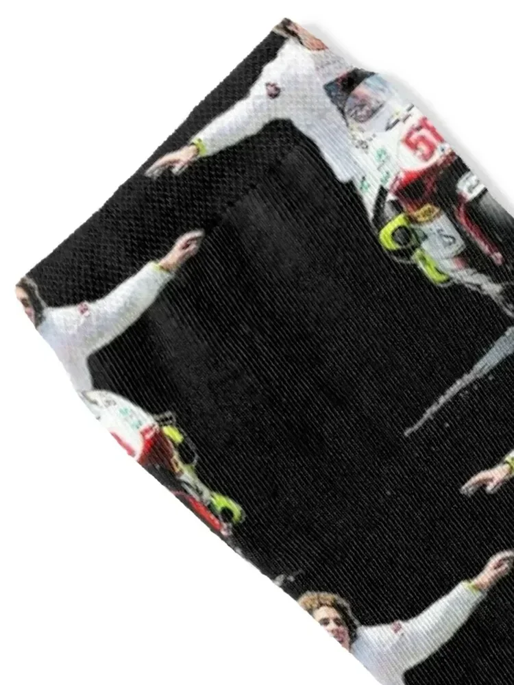 Super Sic Marco Simoncelli Celebrating Socks Heating sock designer Sports hiphop Socks Women's Men's