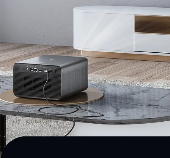 2025 Smart Projektor Q3 Pro Heimprojektion 1080P DLP 0,33 DMD Wohnzimmer Tagsüber Kleines Heimkino Drahtloses WLAN Gleicher Bildschirm