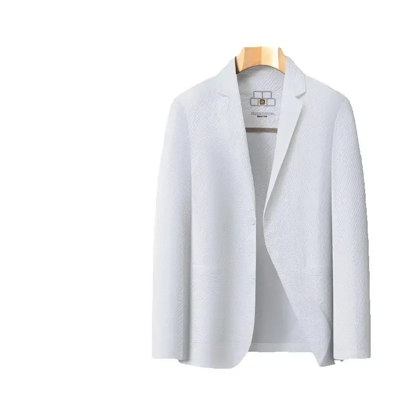 Hochwertige Herren-Sonnenschutzjacke in Mittlerer bis Heller Farbe, Dünn und Atmungsaktiv, Schnelltrocknend, Sonnenresistent