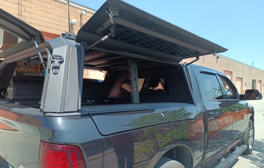 Pickup Bed Cover 4x4 Offroad Accessories Truck Canopies Canopy for  Ram 1500 Limited with 5.7/6.4ft Bed and with Rambox Hilux